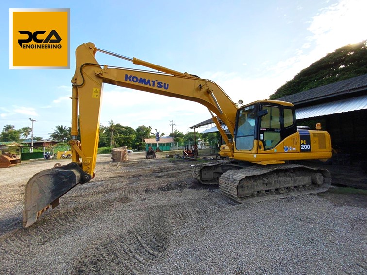 งานซ่อมรถขุด KOMATSU PC200-7